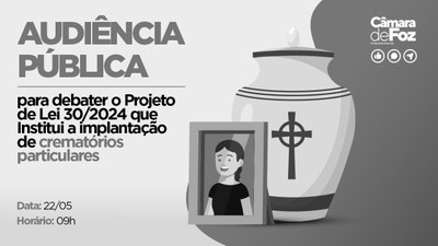 Audiência Pública crematórios