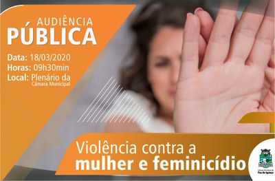 Layout Aud. Púb. Violência contra a mulher e o feminicídio