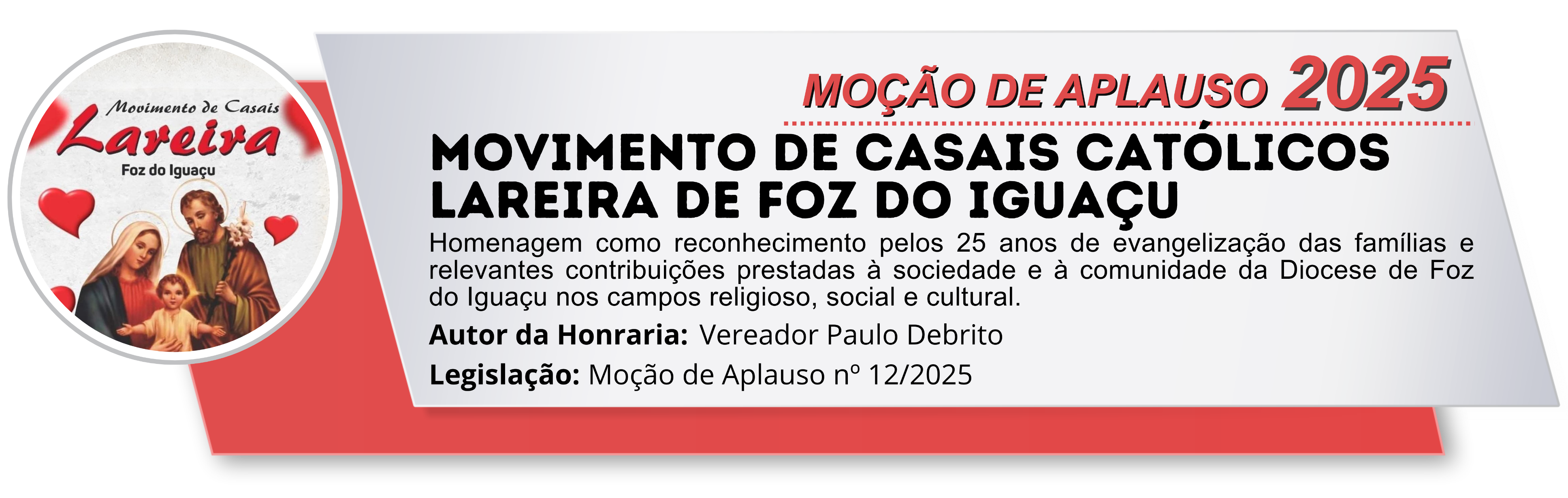 MOVIMENTO DE CASAIS CATÓLICOS LAREIRA DE FOZ DO IGUAÇU