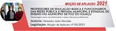 PROFESSORES DE EDUCAÇÃO BÁSICA E FUNCIONÁRIOS  DAS REDES PÚBLICA E PRIVADA MUNICIPAL E ESTADUAL DE  ENSINO NO MUNICÍPIO DE FOZ DO IGUAÇU