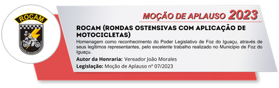 ROCAM (RONDAS OSTENSIVAS COM APLICAÇÃO DE MOTOCICLETAS)