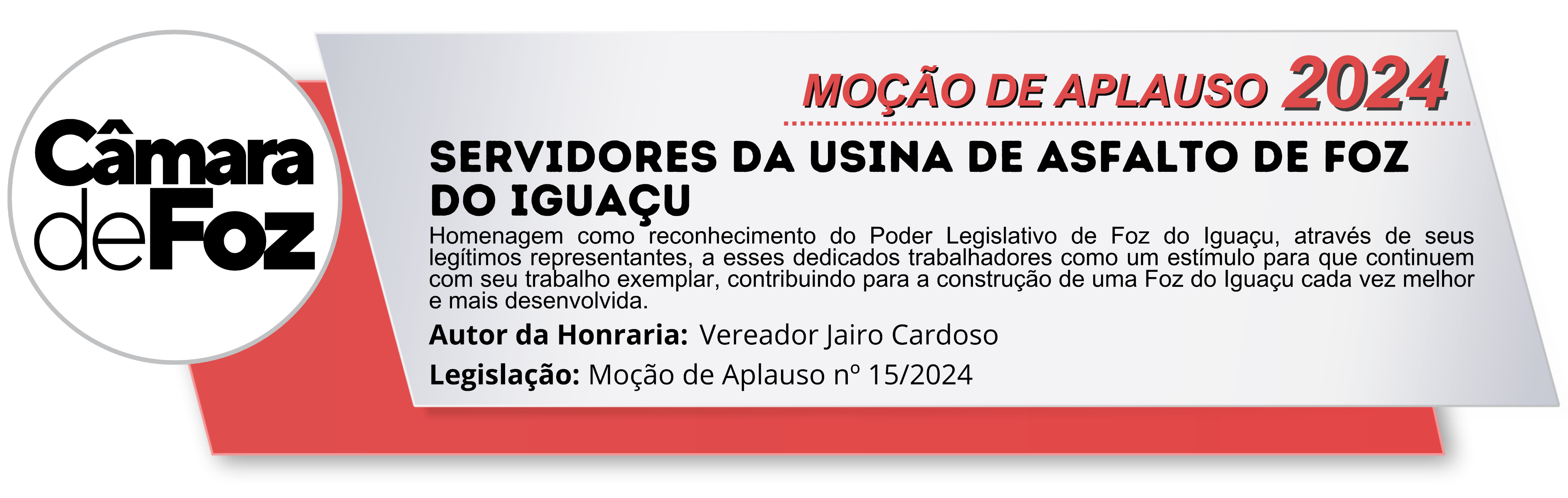 SERVIDORES DA USINA DE ASFALTO DE FOZ DO IGUAÇU