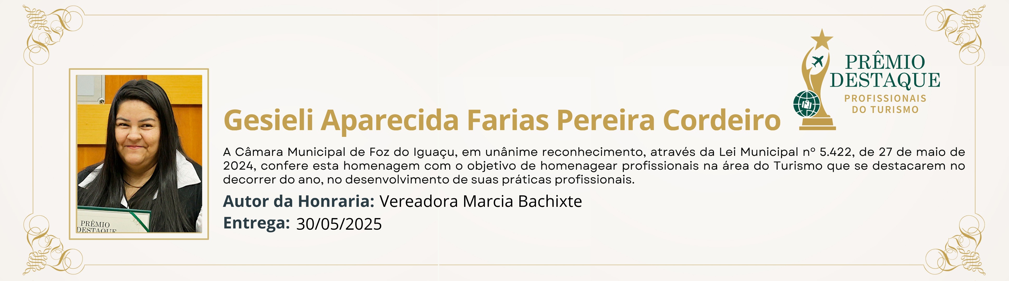 Gesieli Aparecida Farias Pereira Cordeiro