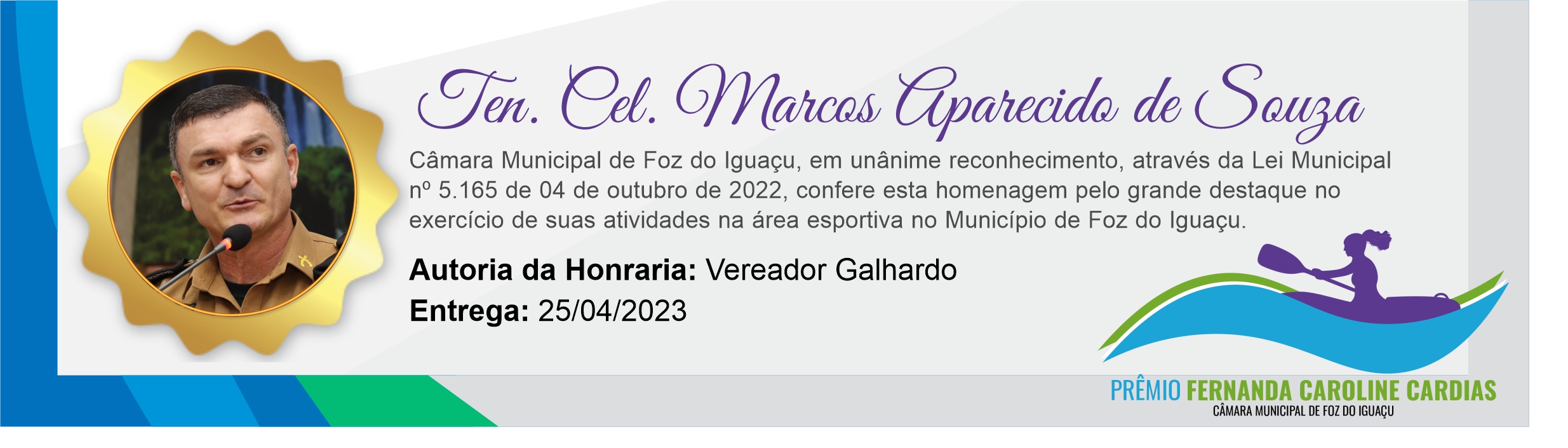 Ten. Cel. Marcos Aparecido de Souza