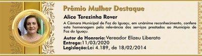 Alice Terezinha Rover