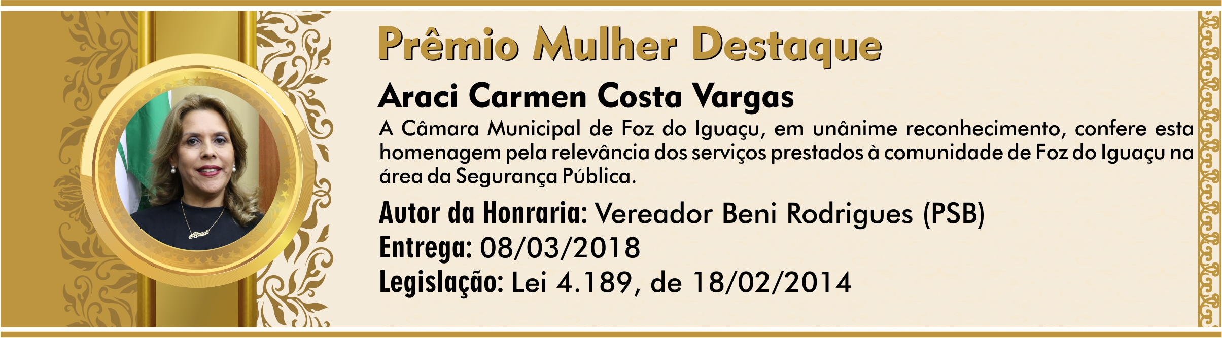 Araci Carmen Costa Vargas