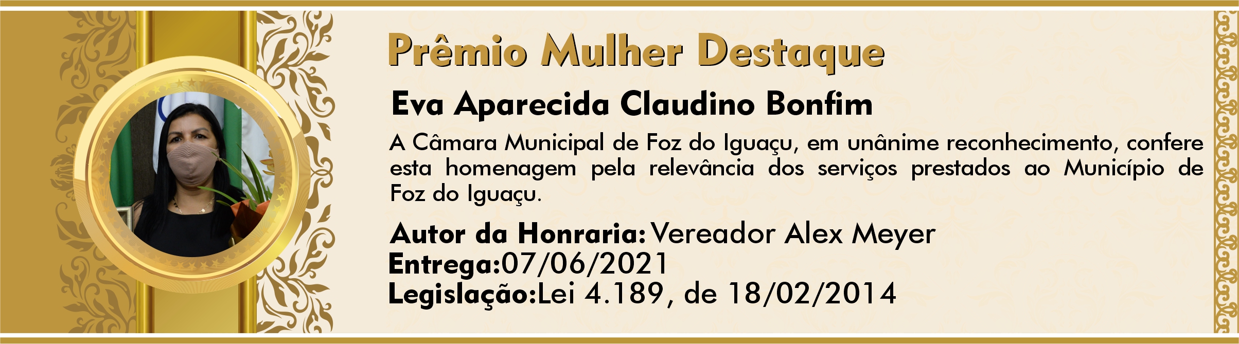 Eva Aparecida Claudino Bonfim