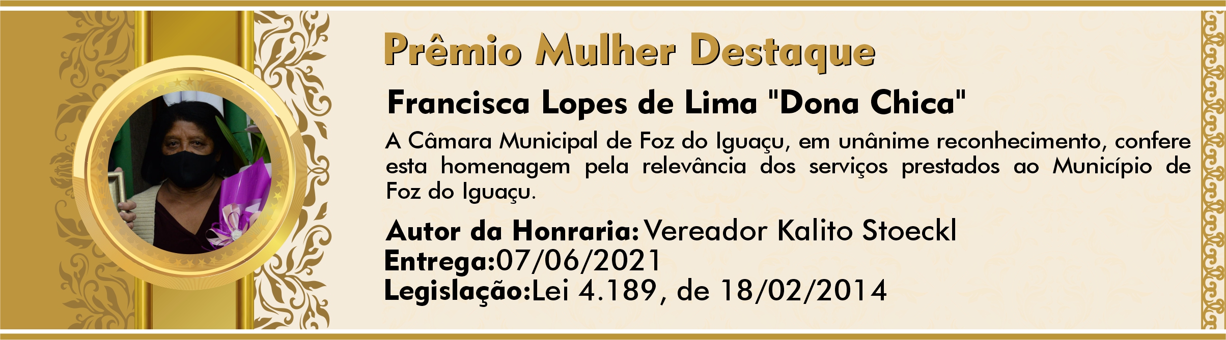Francisca Lopes de Lima - Dona Chica