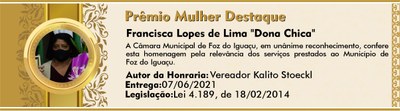 Francisca Lopes de Lima - Dona Chica