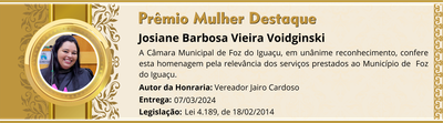 Josieane Barbosa Vieira Voidginski