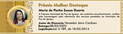 Maria da Penha Souza Duarte