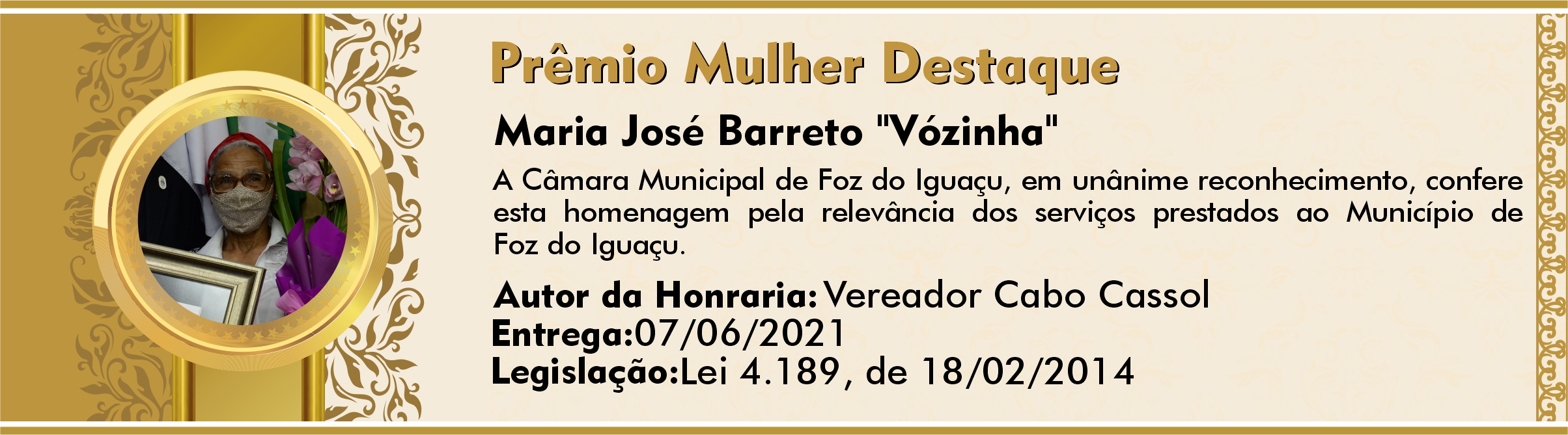 Maria José Barreto Vózinha