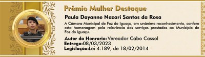 Paula Dayanne Nazari Santos da Rosa