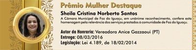 Sheila Cristina Norberto Santos
