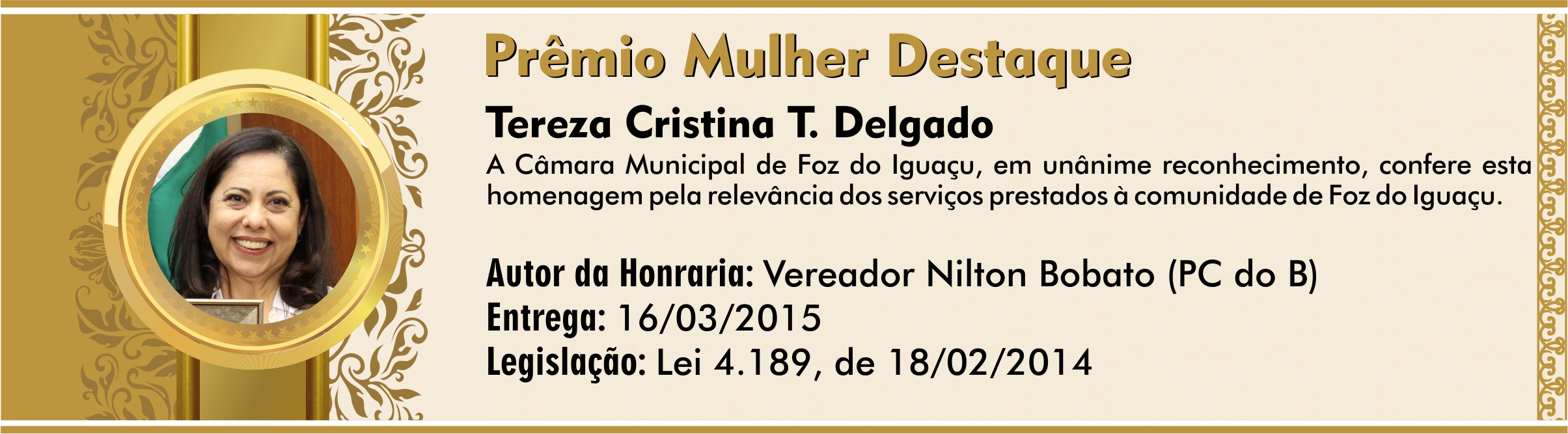 Tereza Cristina T. Delgado