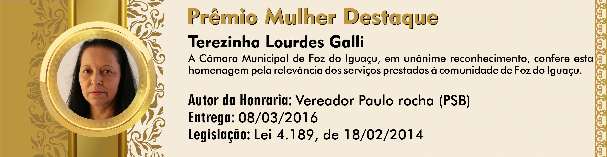 Terezinha Lourdes Galli