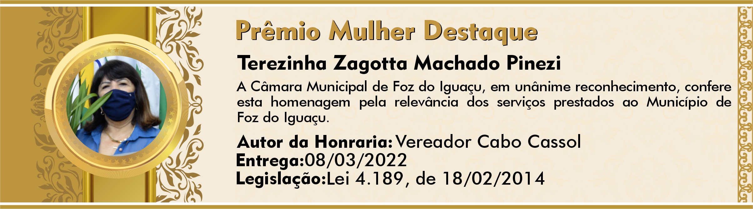Terezinha Zagotta Machado Pinezi