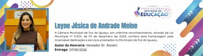 Leyne Jésica de Andrade Meine