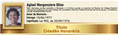 Aglael Morgenstern Oliva