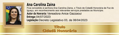 Ana Carolina Zaina