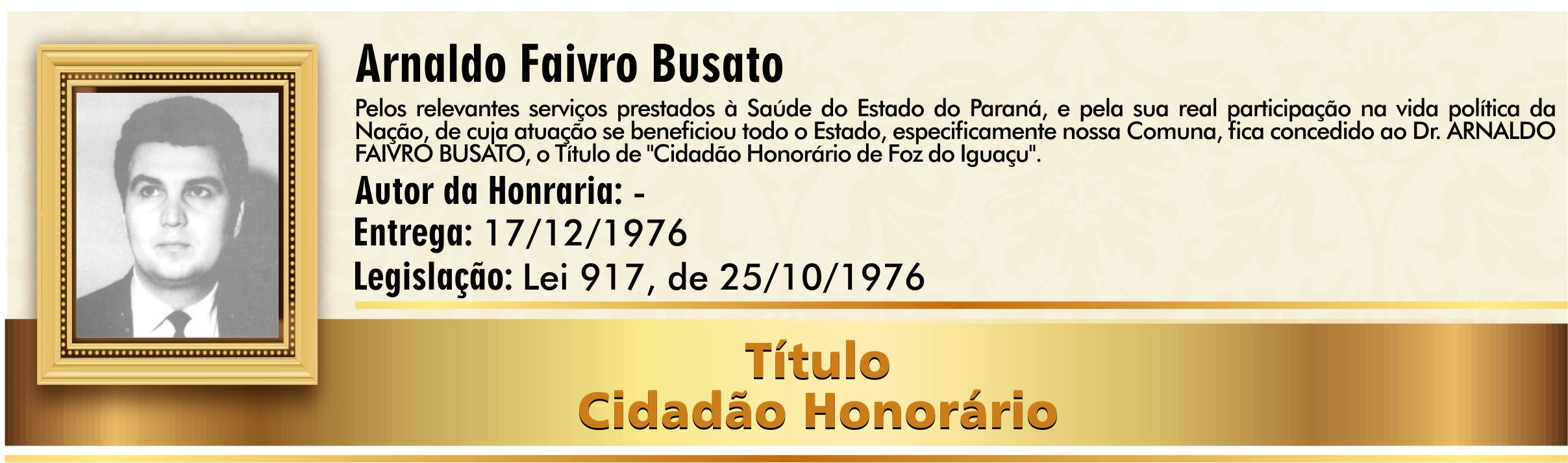 Arnaldo Faivro Busato