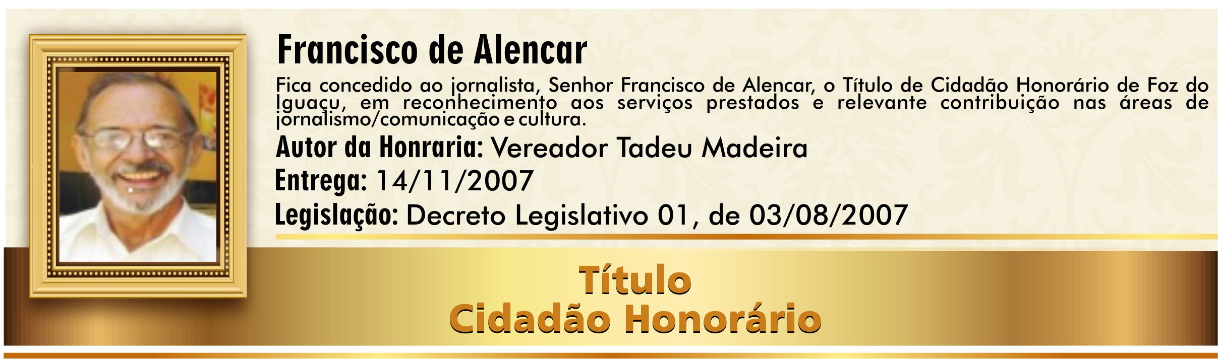 Francisco de Alencar