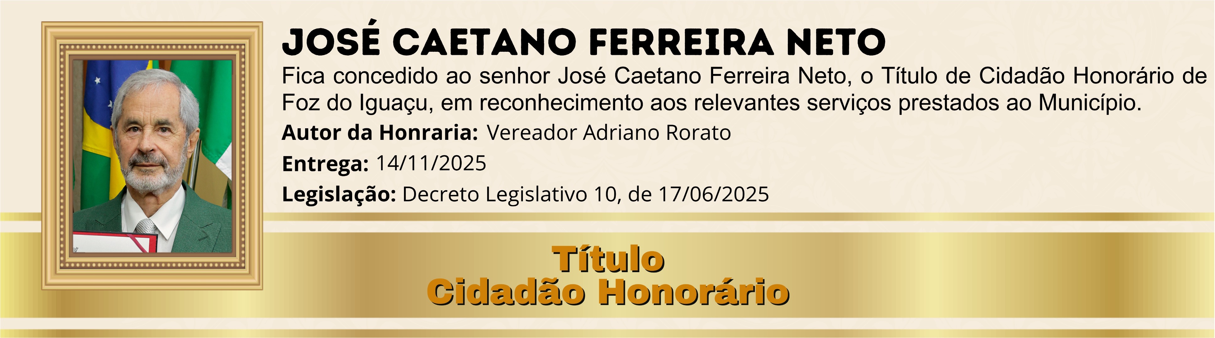 José Caetano Ferreira Neto