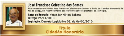 José Francisco Celestino dos Santos