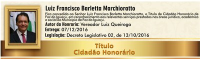Luiz Francisco Barletta Marchioratto