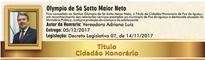 Olympio de Sá sotto Maior Neto