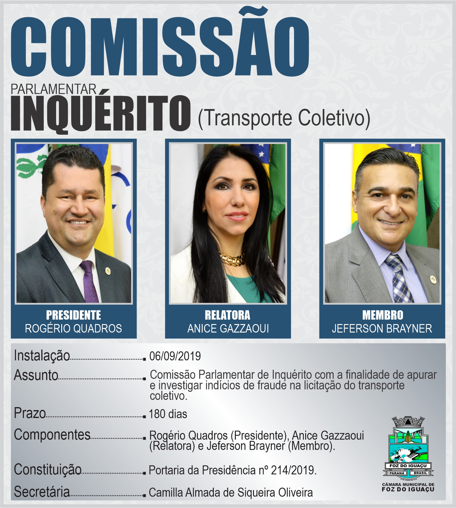 COMISSÕES TEMPORÁRIAS 2020 - Transporte Coletivo