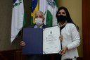 Sessão Solene de entrega de Título de Cidadão Honorário de Foz do Iguaçu a Abdul Magib Said Rahal.