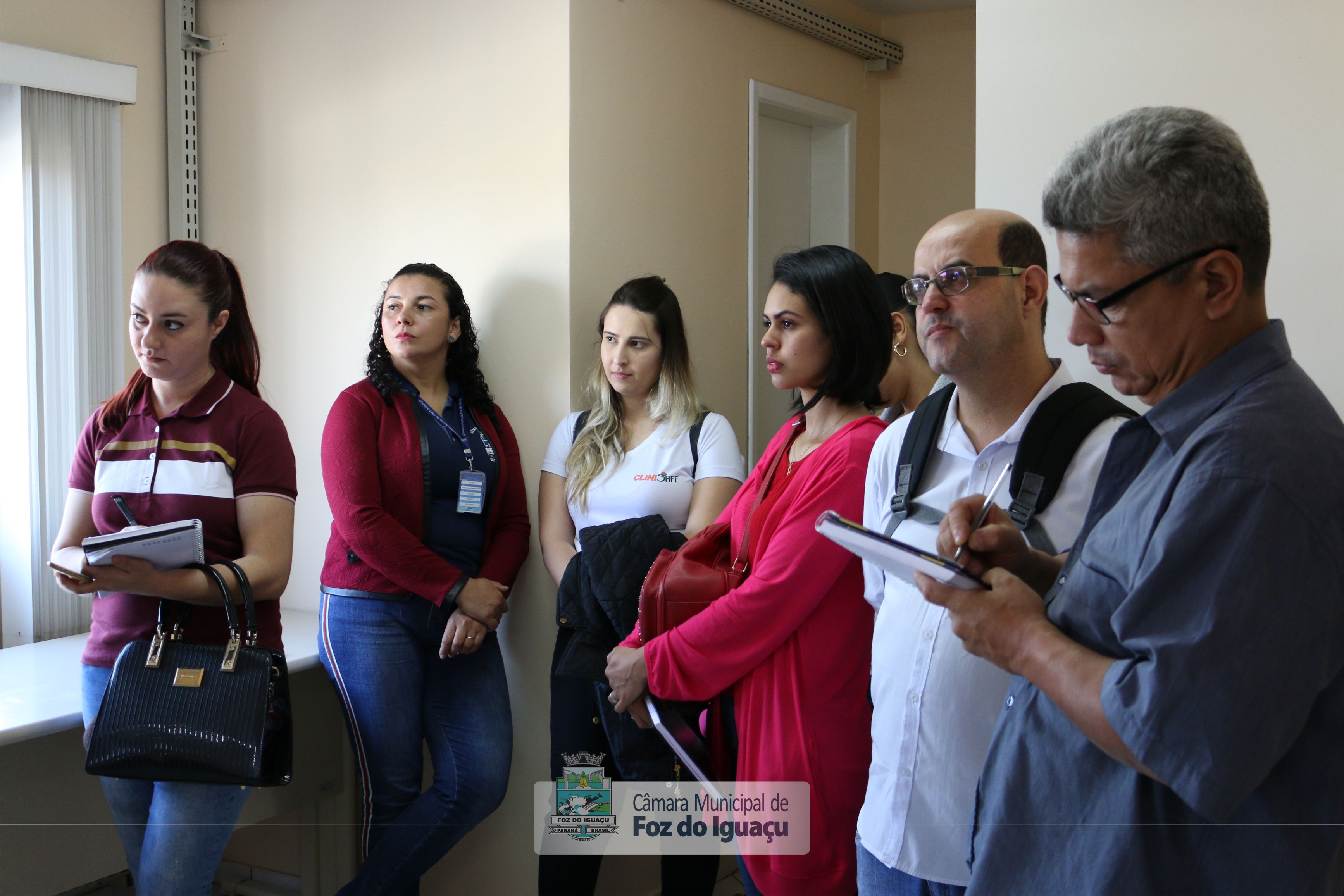 Alunos do curso técnico em Administração do Instituto Federal do Paraná visitam a Câmara Municipal de Foz do Iguaçu - 08-08 (08)