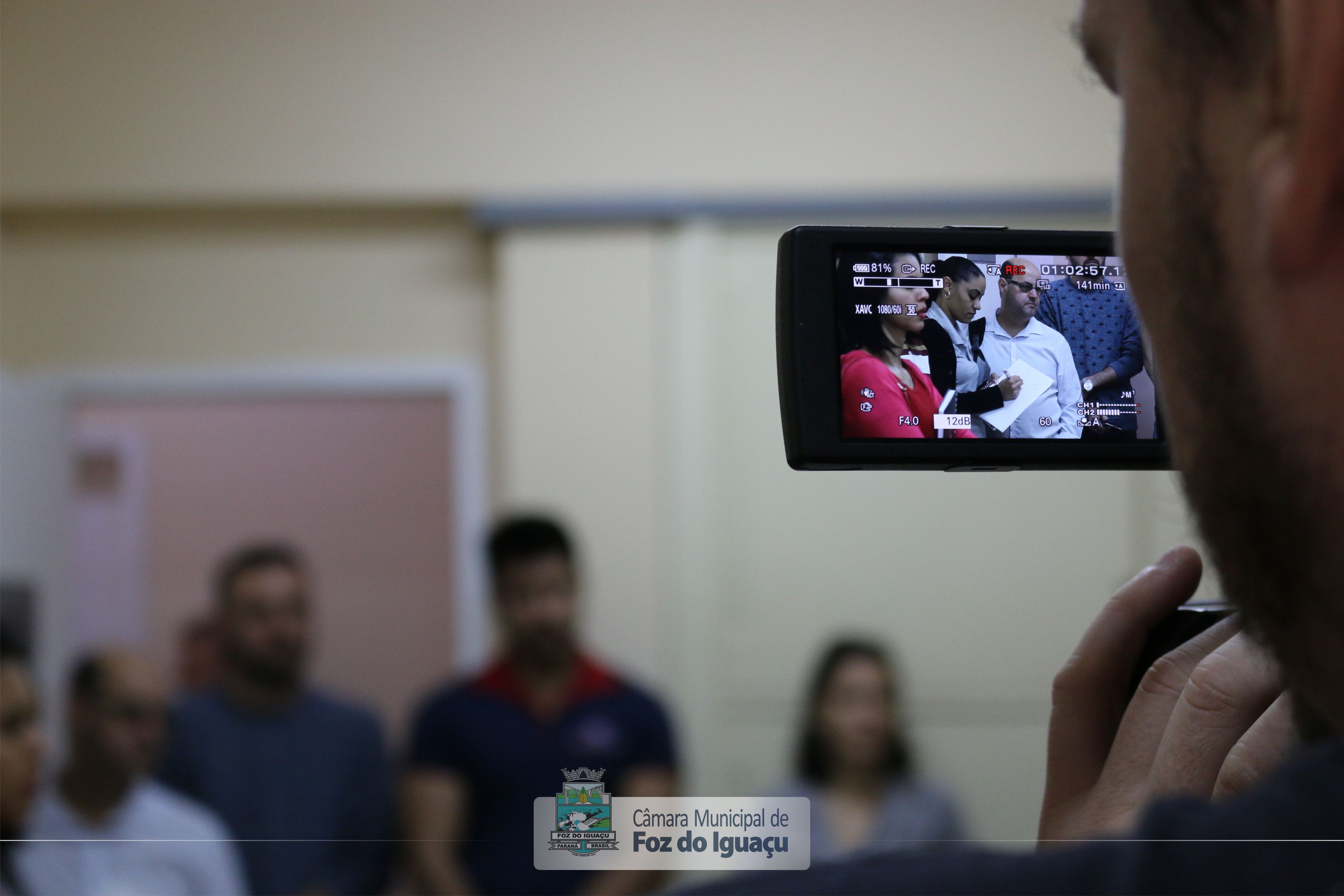 Alunos do curso técnico em Administração do Instituto Federal do Paraná visitam a Câmara Municipal de Foz do Iguaçu - 08-08 (09)