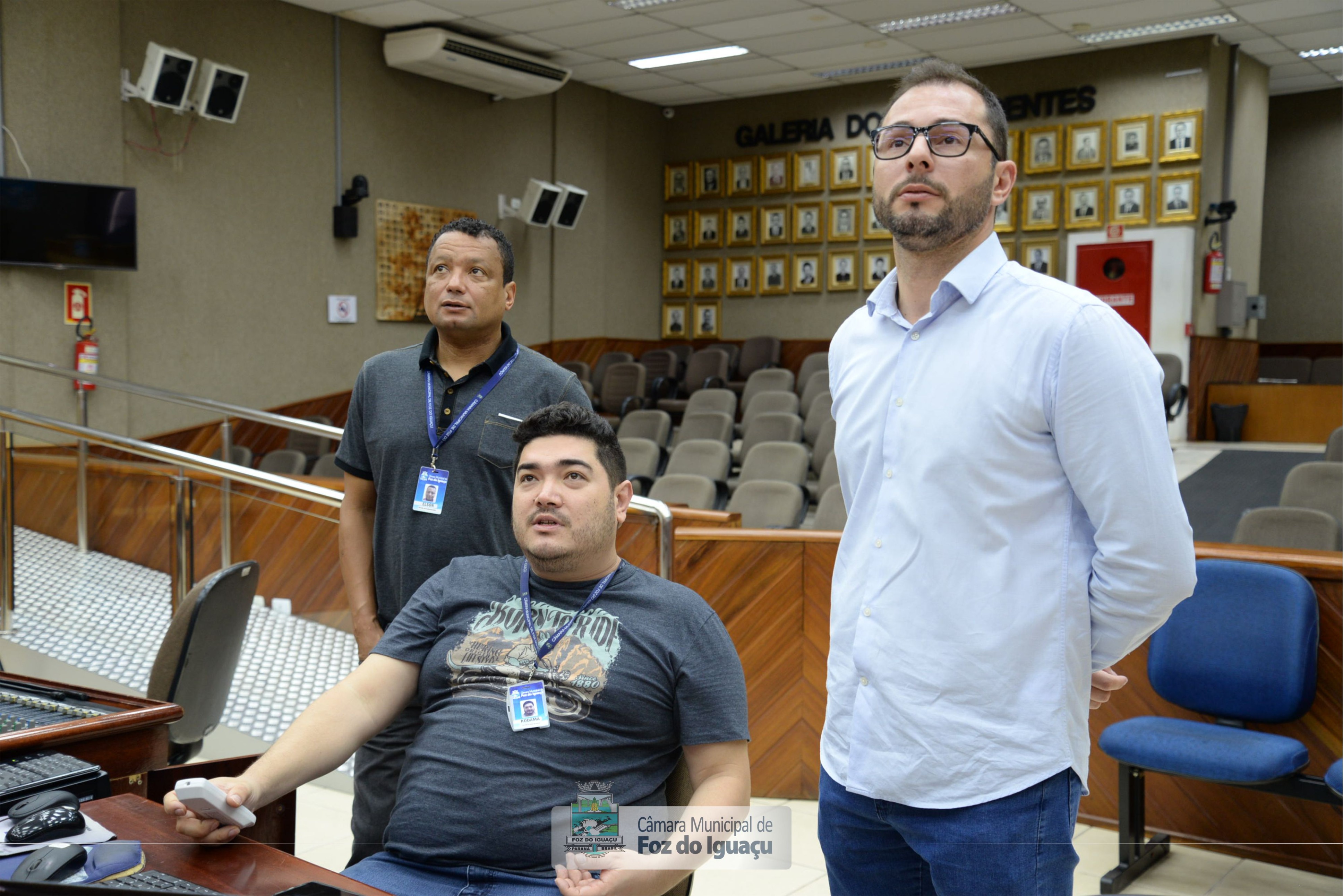 Câmara de Foz recebe visita do Presidente da Câmara de Ponta Grossa - 29-10