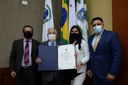 Sessão Solene de entrega de Título de Cidadão Honorário de Foz do Iguaçu a Abdul Magib Said Rahal.
