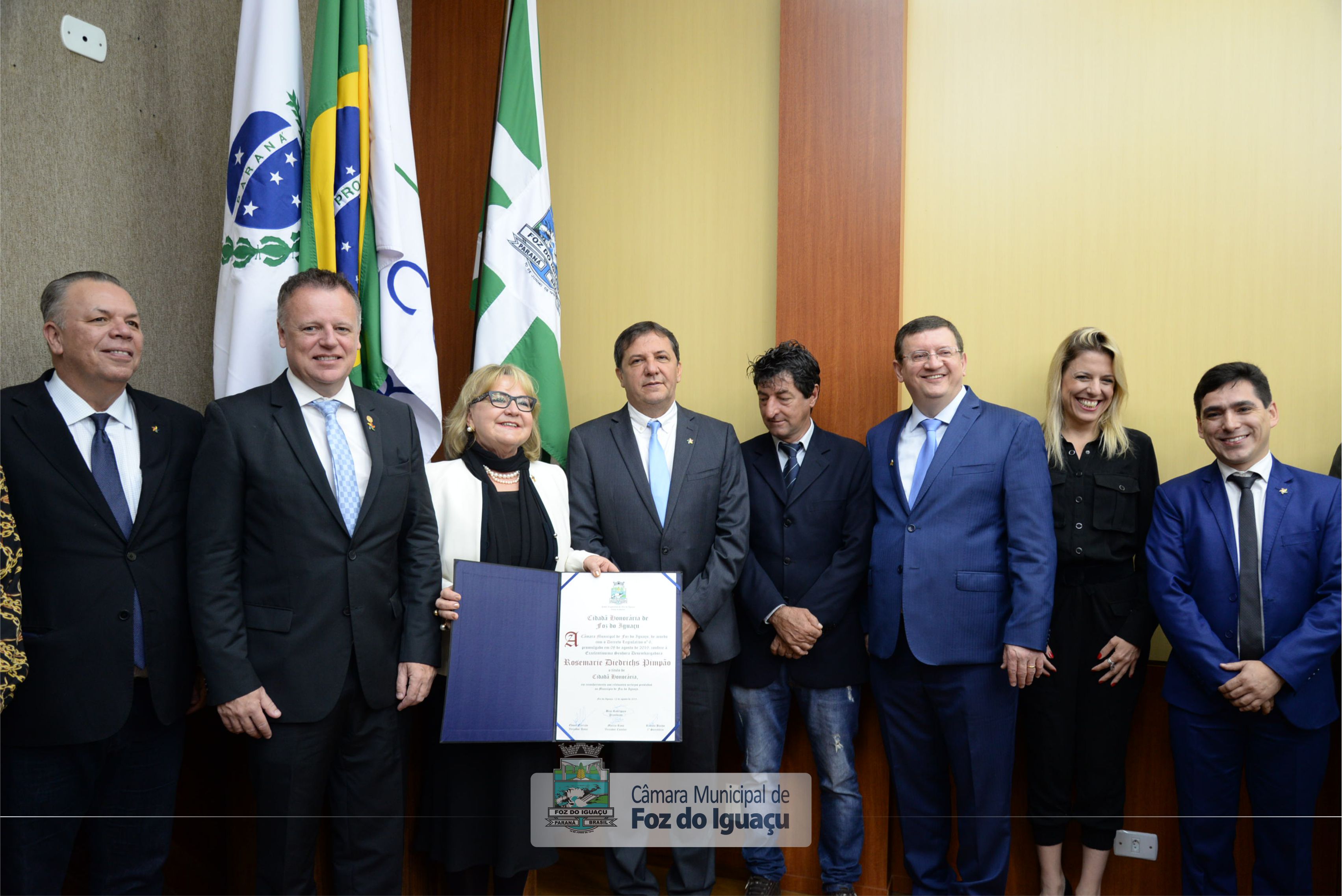 Entrega de Título de Cidadã Honorária a Desembargadora Rosemarie Diedrichs - 12-08 (09)