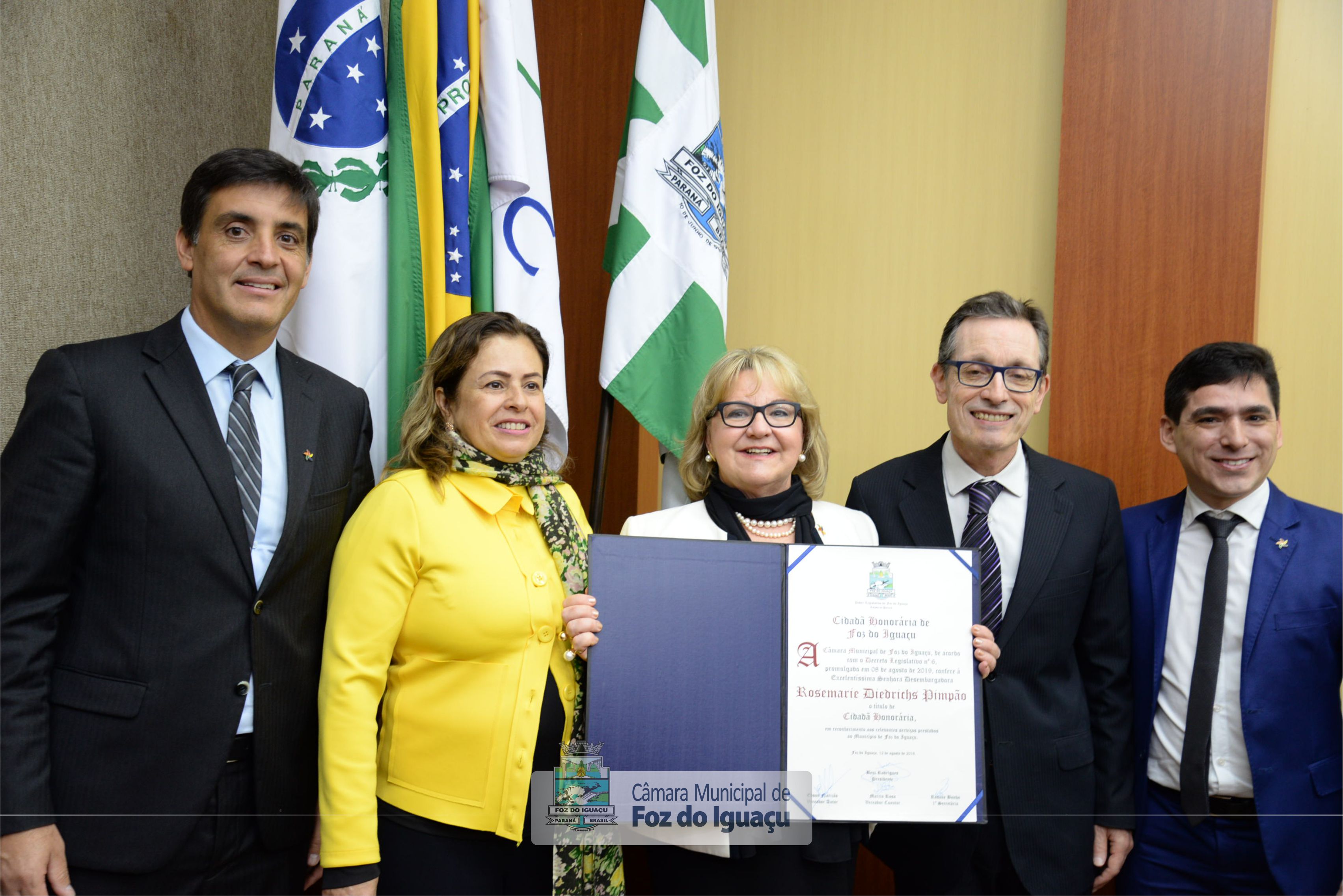 Entrega de Título de Cidadã Honorária a Desembargadora Rosemarie Diedrichs - 12-08 (11)