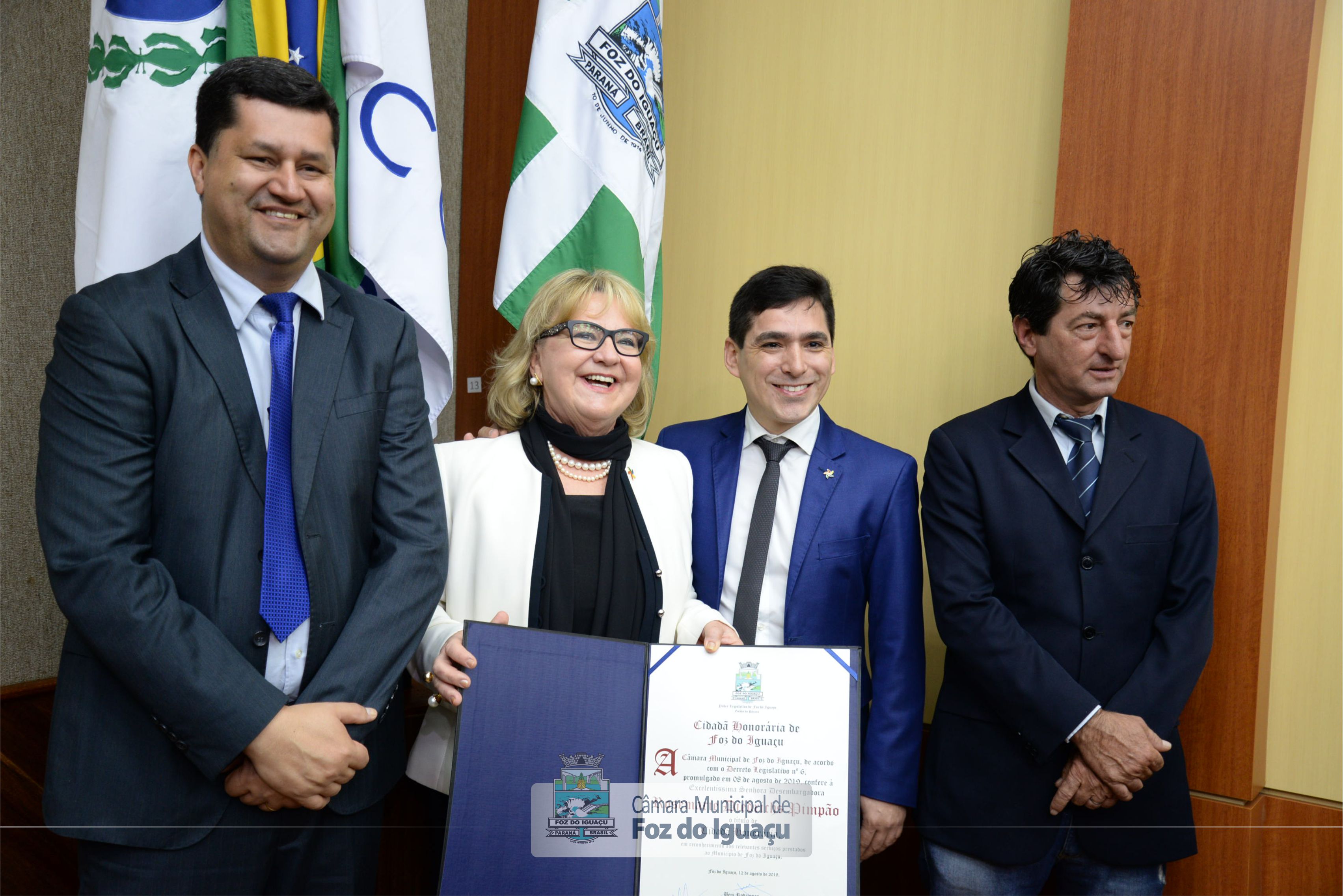 Entrega de Título de Cidadã Honorária a Desembargadora Rosemarie Diedrichs - 12-08 (15)