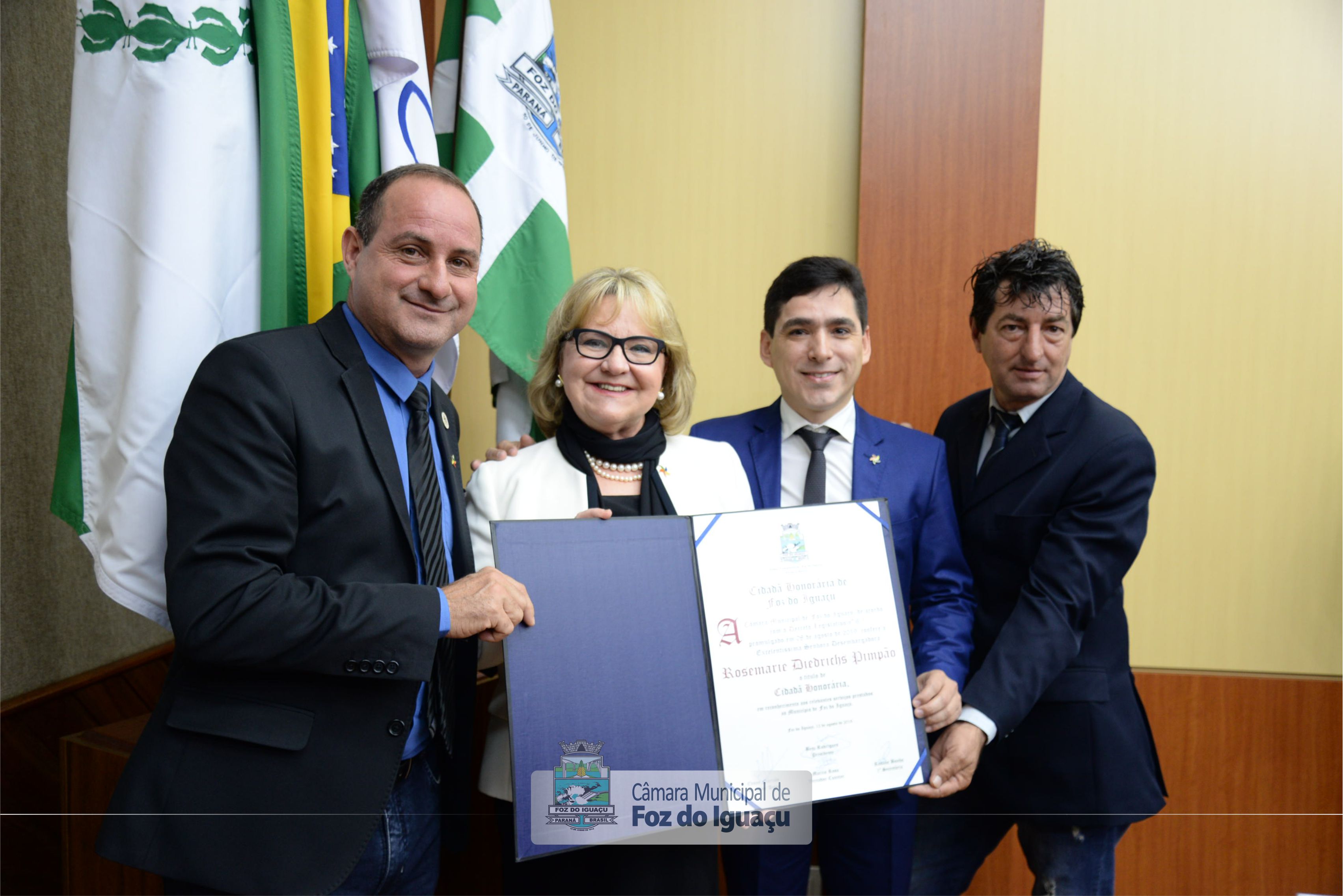 Entrega de Título de Cidadã Honorária a Desembargadora Rosemarie Diedrichs - 12-08 (17)