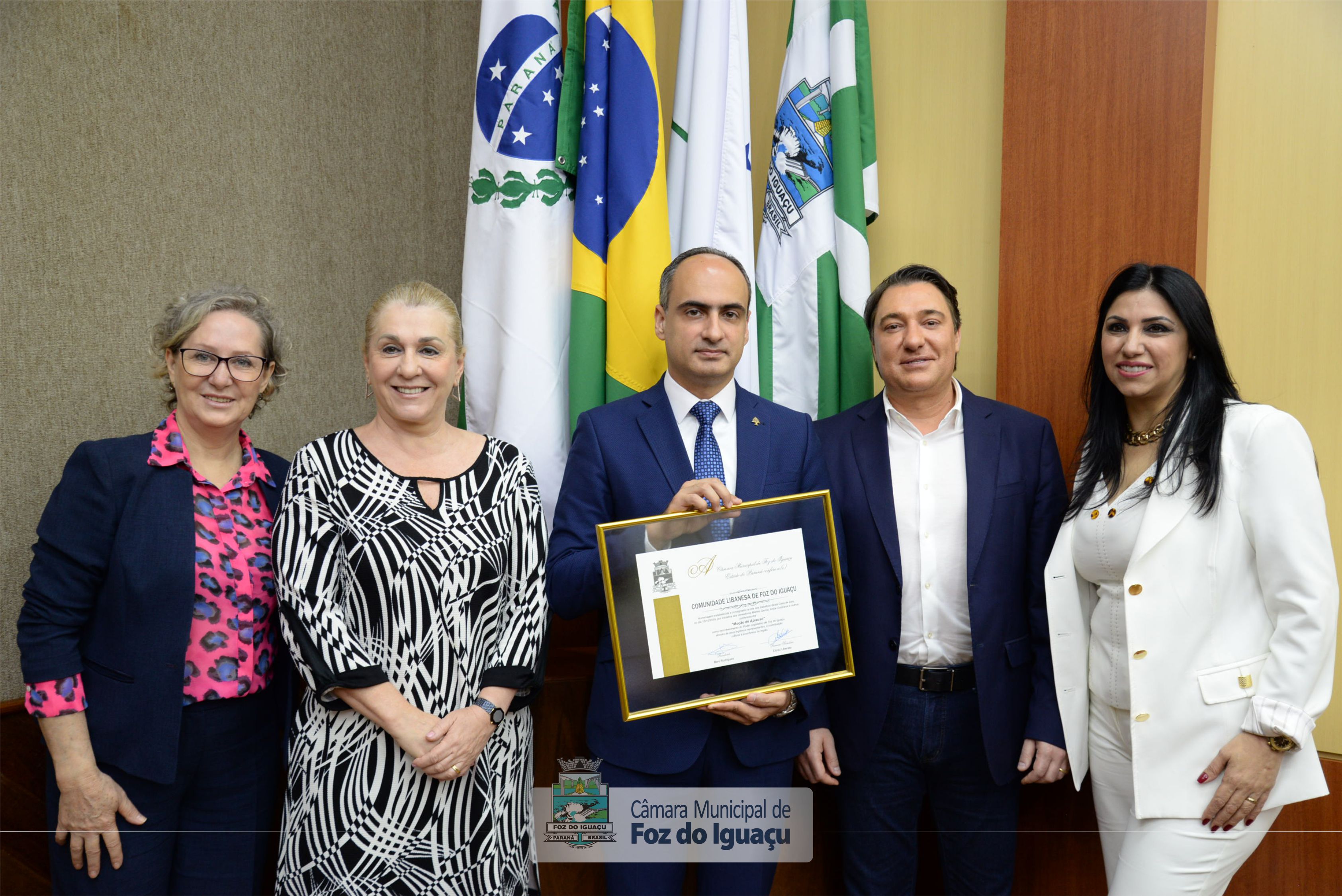 Moção de Aplauso à Comunidade Libanesa de Foz do Iguaçu - 14-11