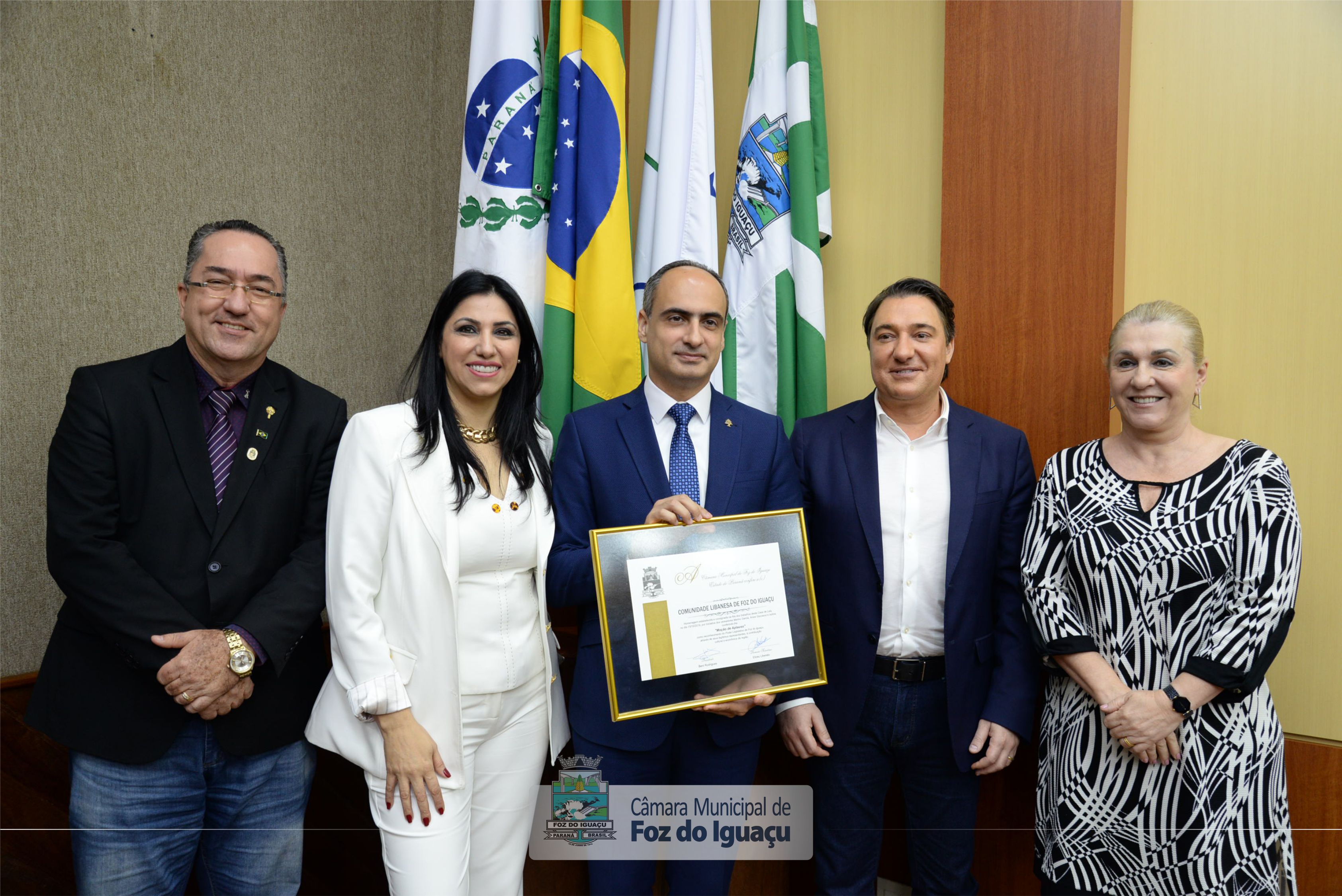 Moção de Aplauso à Comunidade Libanesa de Foz do Iguaçu - 14-11