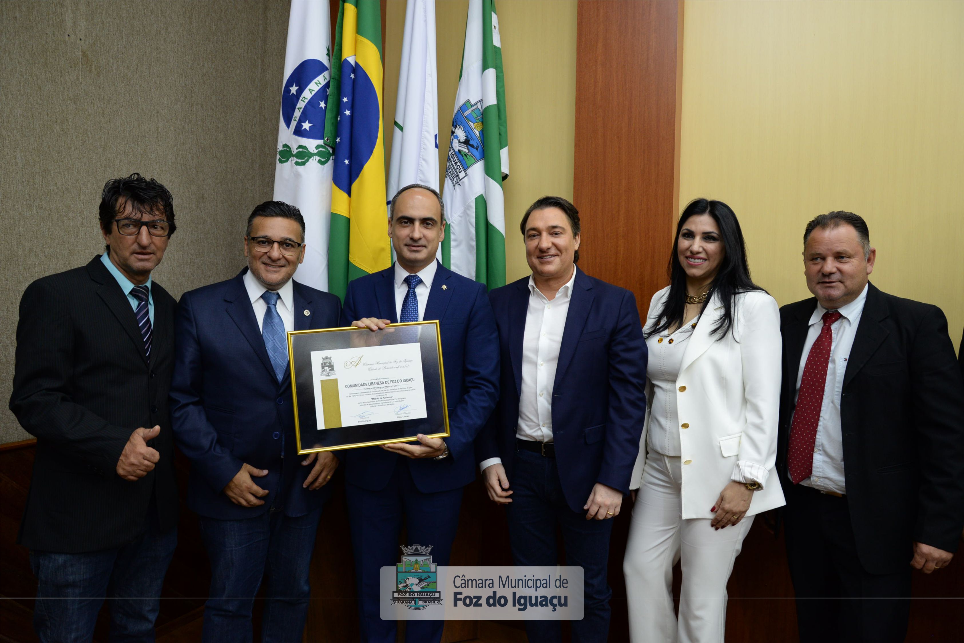 Moção de Aplauso à Comunidade Libanesa de Foz do Iguaçu - 14-11