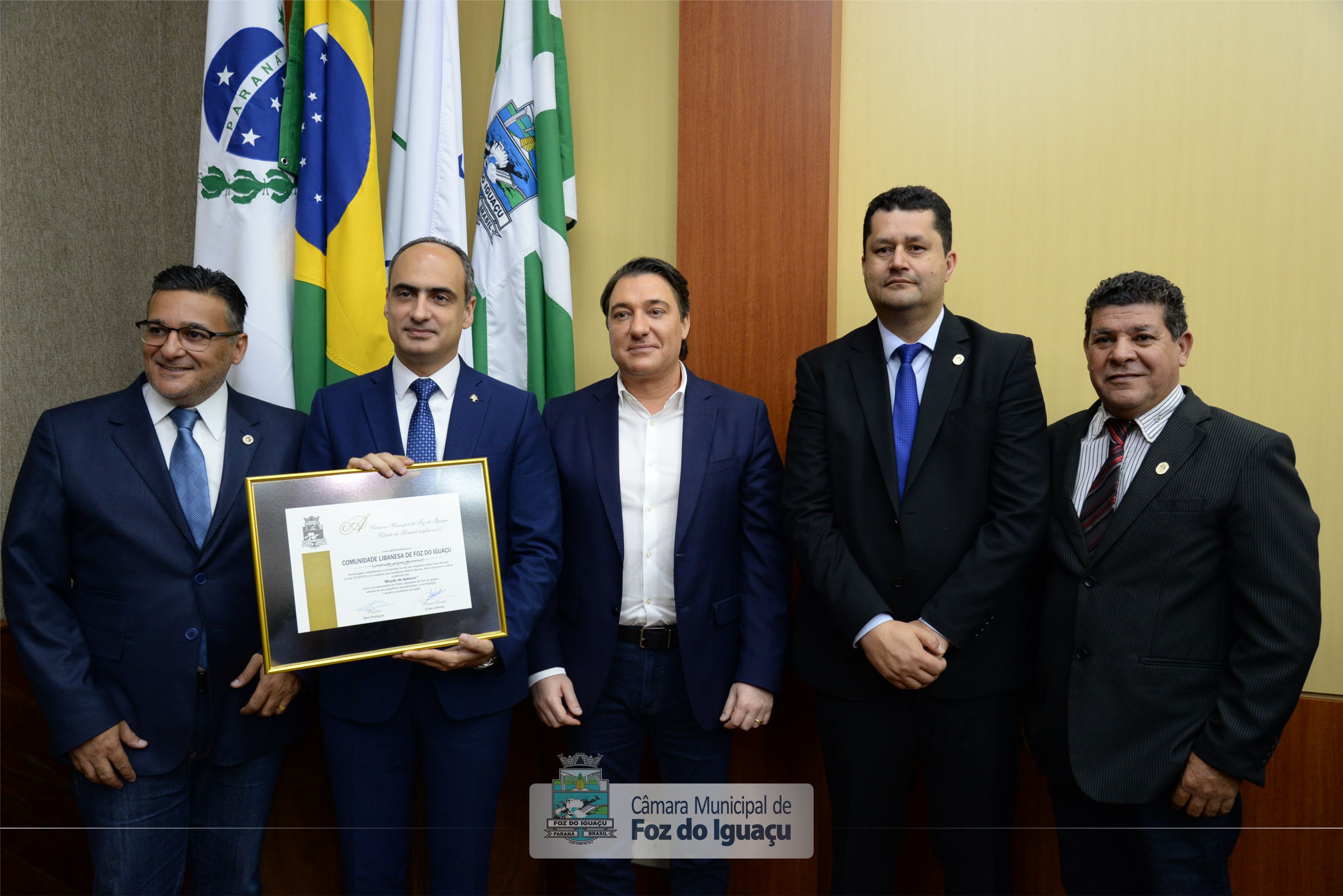 Moção de Aplauso à Comunidade Libanesa de Foz do Iguaçu - 14-11