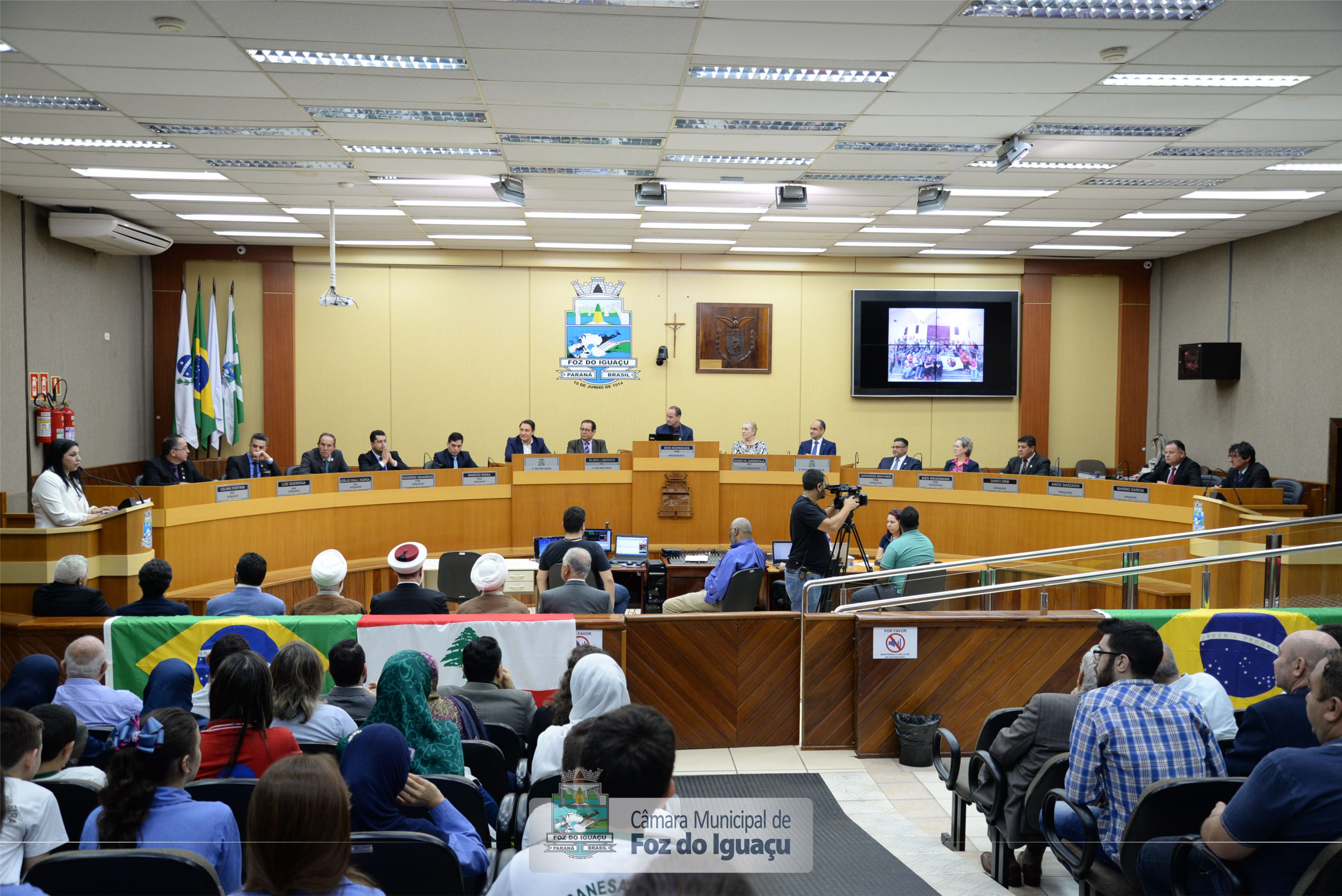 Moção de Aplauso à Comunidade Libanesa de Foz do Iguaçu - 14-11