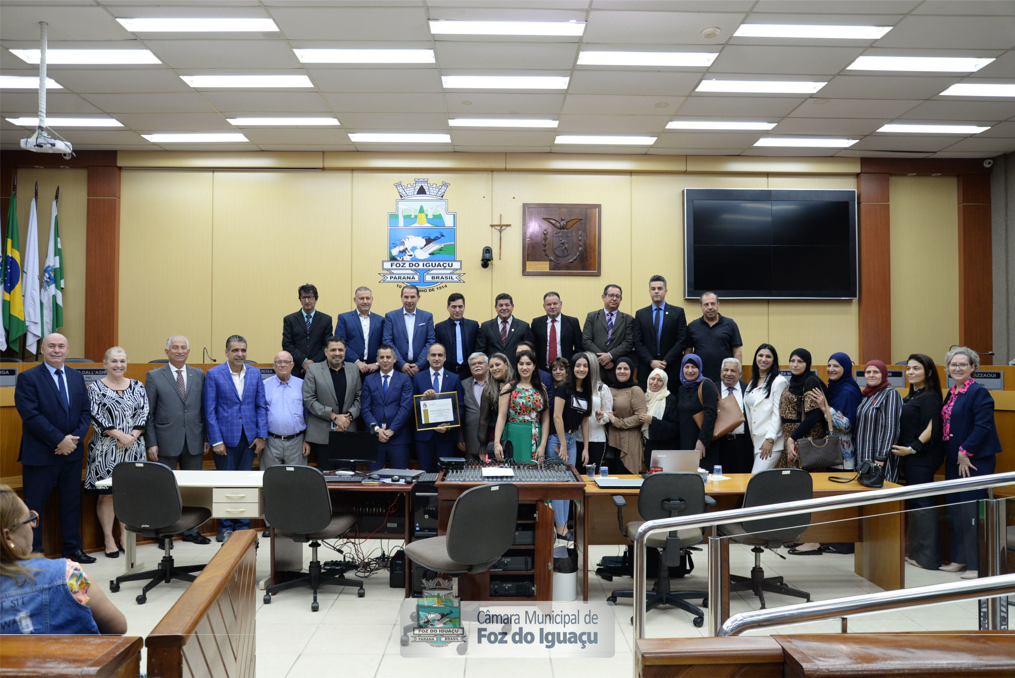 Moção de Aplauso à Comunidade Libanesa de Foz do Iguaçu - 14-11
