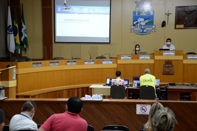 Parlamentares acompanham prestação de contas da secretaria de saúde (