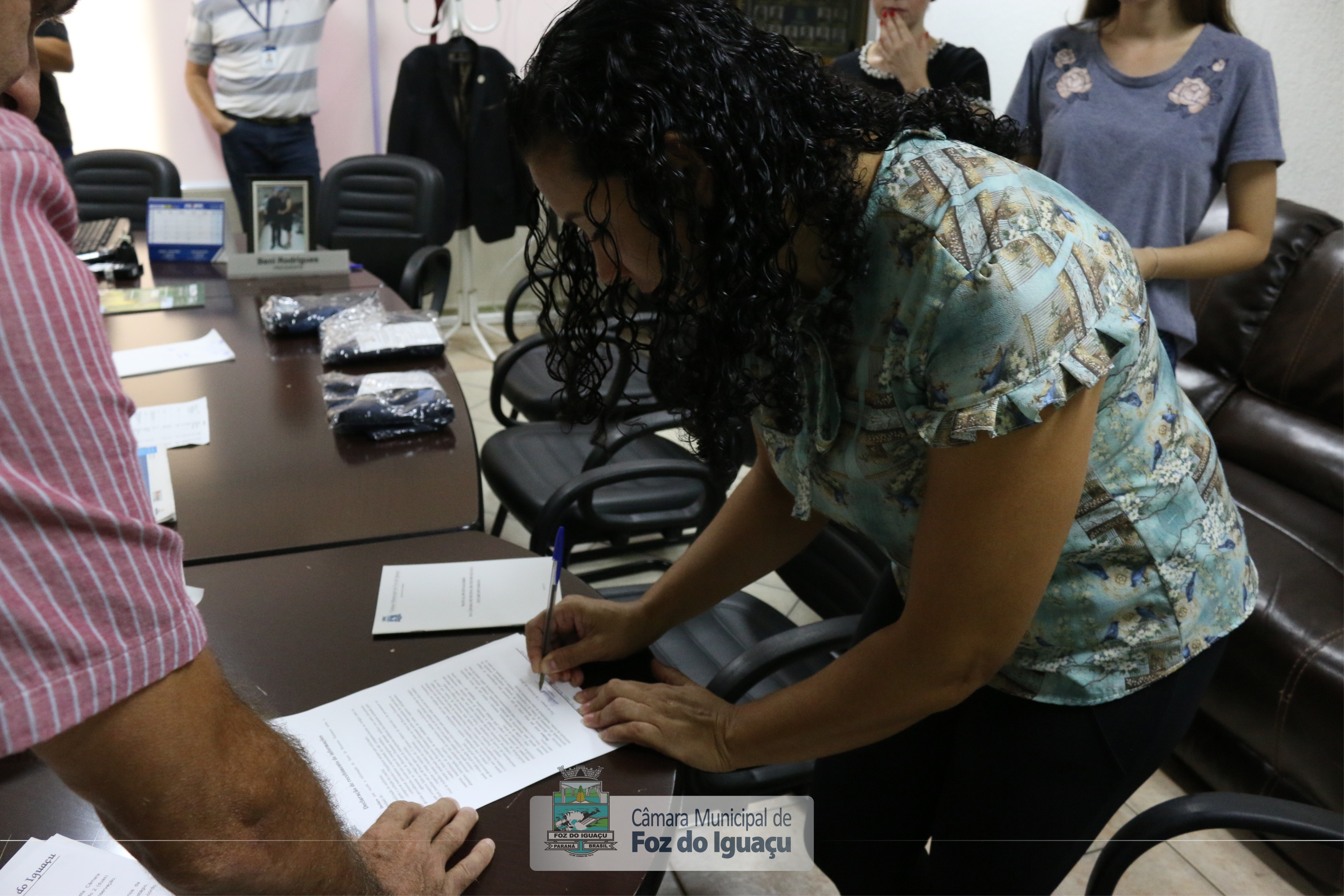 Posse das novas estagiárias da Câmara Municipal (03)