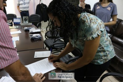 Posse das novas estagiárias da Câmara Municipal (03)