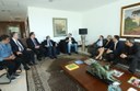 Vereadores em reunião com Hussein Bakri e o Governador do Paraná, Ratinho Jr. - 17/04/2019 
